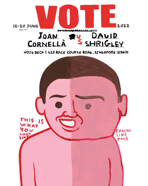VOTE: David Shrigley vs Joan Cornellà — Exhibition in Singapore